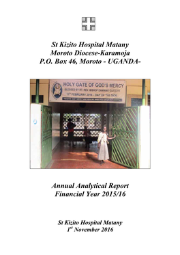 UGANDA- Annual Analytical Report Financial Year 2015/16