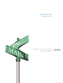 2013 Annual Report the PNC Financial Services Group, Inc
