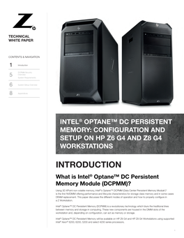 Intel Optane DC Persistent Memory