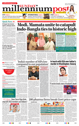 Modi, Mamata Unite to Catapult Indo-Bangla Ties to Historic High