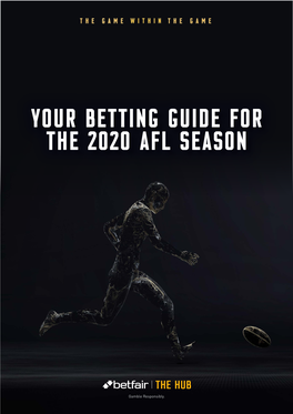 Your Betting Guide for the 2020 Afl Season