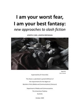 I Am Your Worst Fear, I Am Your Best Fantasy: New Approaches to Slash Fiction
