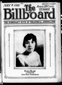 The Billboard 1918-05-04: Vol 30 Iss 18