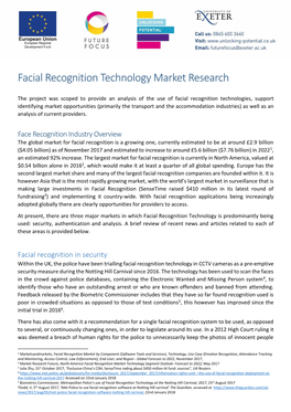 Facial Recognition Technology Market Research