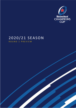 2020/21 Season Round 1 Preview