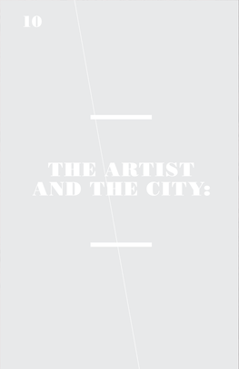 The Artist and the City: 11