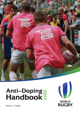 ANTI-DOPING HANDBOOK 2017 39 Contents