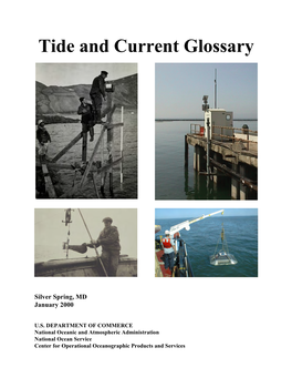 Tide and Current Glossary