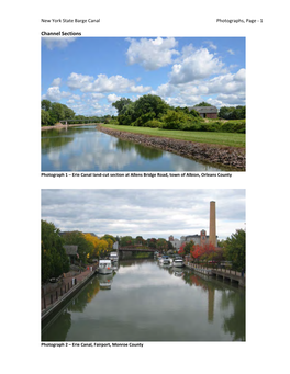 New York State Barge Canal Images