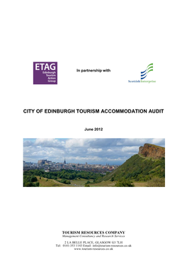 City of Edinburgh Tourism Accommodation Audit