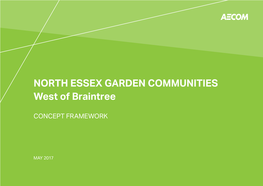 NORTH ESSEX GARDEN COMMUNITIES West of Braintree