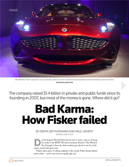 Bad Karma: How Fisker Failed