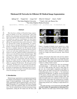 Arxiv:1904.01150V2 [Cs.CV] 23 Nov 2019 Strate the Advantages of Our Approach