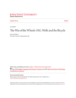 HG Wells and the Bicycle