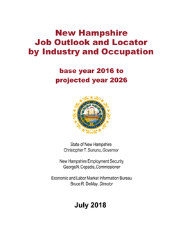 New Hampshire Job Outlook and Locator by Industry and Occupation