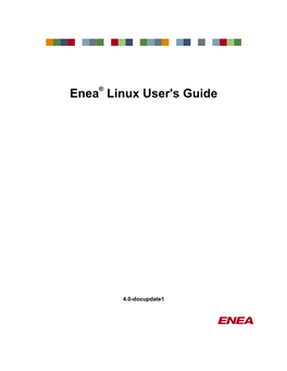 Enea® Linux User's Guide