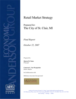 Retail Market Strategy-Final Report 2007