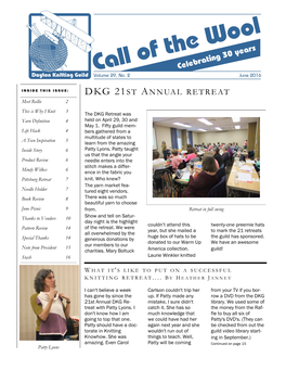 Dkg 21St Annual Retreat