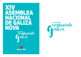 Documentos XIV Asemblea Nacional De Galiza