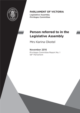 LA Privctee Final Report Okotel 20161122