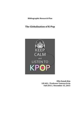 The Globalization of K-Pop