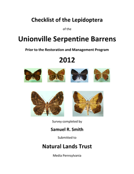 Unionville Serpentine Barrens 2012