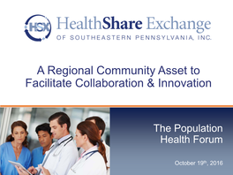 A Regional Community Asset to Facilitate Collaboration & Innovation