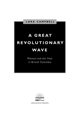 A Great Revolutionary Wave