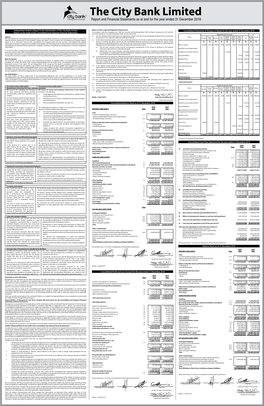 Report and Financial Statements As at and for the Year Ended 31 December 2018