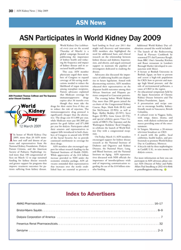 Kidney News | May 2009