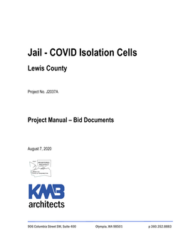 Jail - COVID Isolation Cells Lewis County