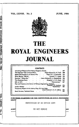 The Royal Engineers Journal