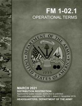 Fm 1-02.1 Operational Terms