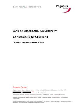 032 Wardb Persimmon Homes Grays Lane App 1 Redacted