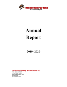 Annual Report