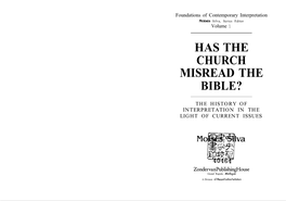 Has the Church Misread the Bible?