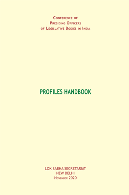 Profiles Handbook