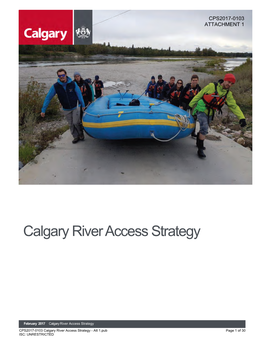 City of Calgary River Access Strategy