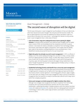 The Second Wave of Disruption Will Be Digital