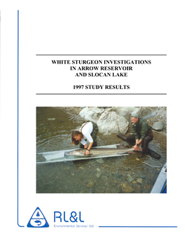 White Sturgeon Investigations in Arrow Reservoir and Slocan Lake