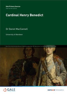 Cardinal Henry Benedict