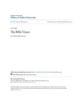 The Bible Vision