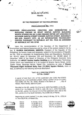 Proclamation No. 2064, May 28, 2010
