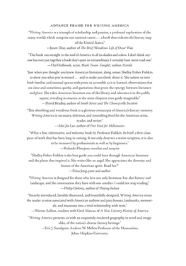 Fishkin Text 3P.Indd 1 7/14/15 12:43 PM Fishkin Text 3P.Indd 2 7/14/15 12:43 PM Writing America