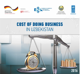 Cost of Doing Business in Uzbekistan (2016)