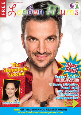 Star Shopaholic Dad Special Peter Andre EXCLUSIVE: ‘I Love Strictly, Food and My Special Christmas Cheesecake’