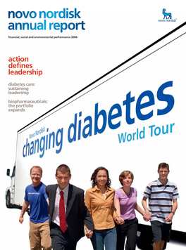Novo Nordisk Annual Report 2006 1 Welcome Letter