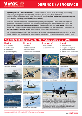 Defence & Aerospace