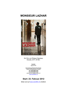 Monsieur Lazhar