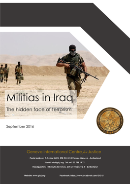 Report on Militias in Iraq